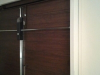 interno porta garage basculante