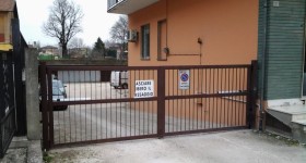 cancello automatico chiuso